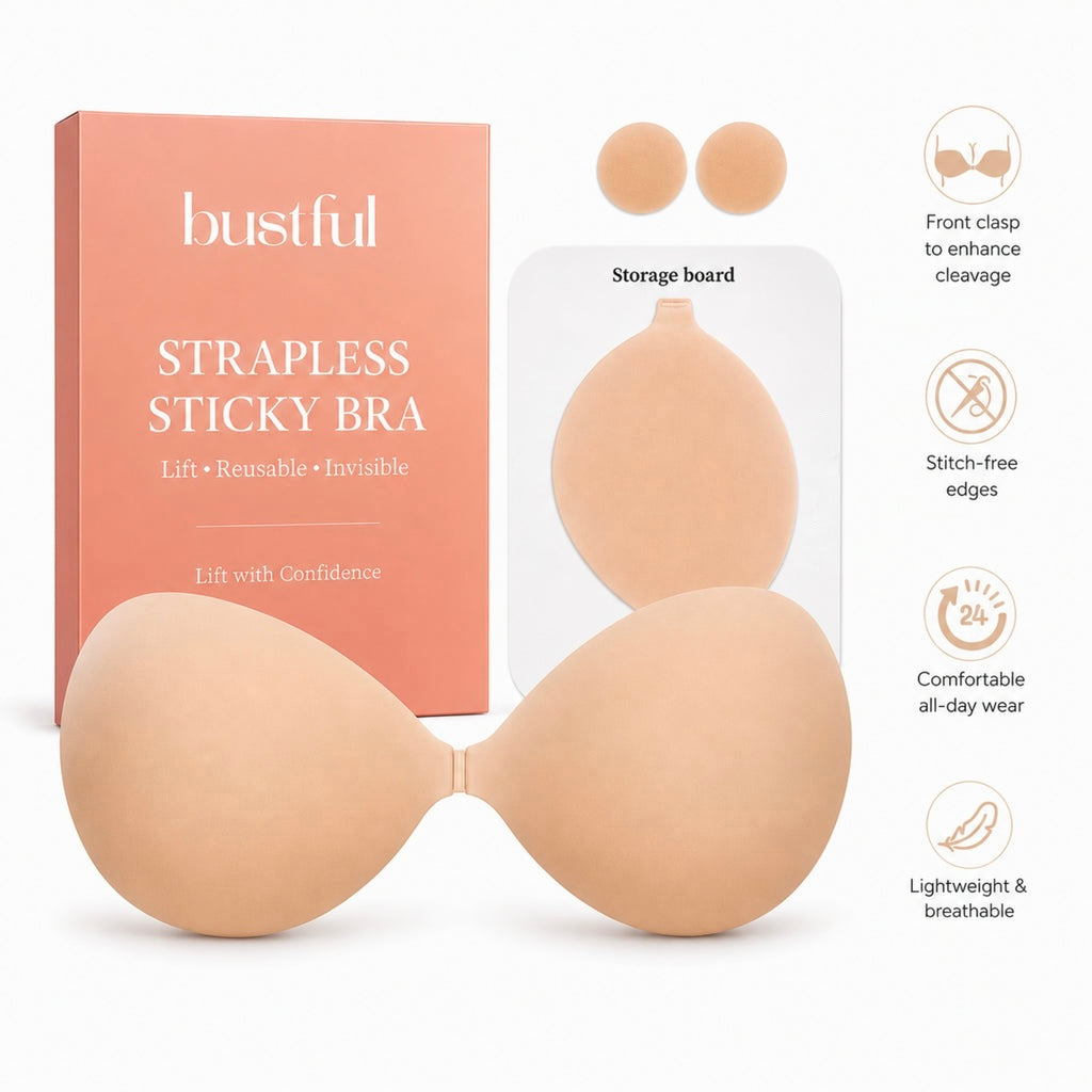Bustful™ Strapless Sticky Bra
